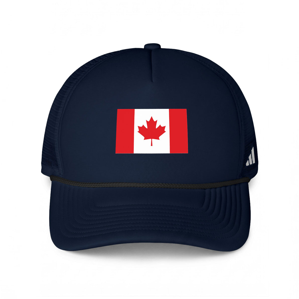 Canada Flag Trucker Hat — Embroidered Maple Leaf Cap