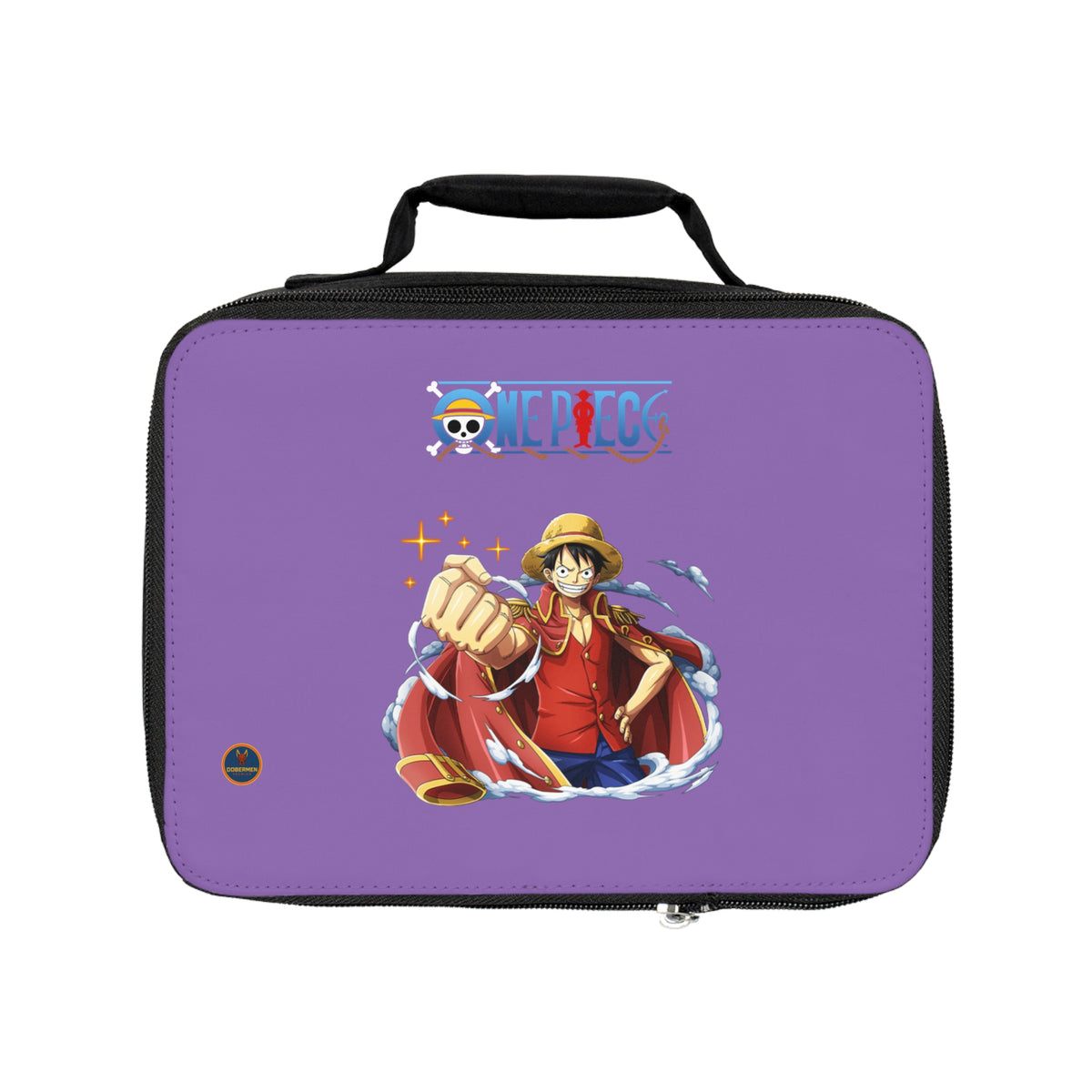 Monkey D. Luffy One Piece Anime Lunch Bag Light purple 🍱
