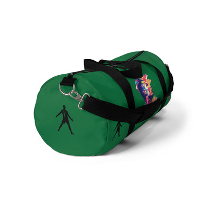 Premium Cristiano Ronaldo Duffel Bag Dark green 🏆⚽