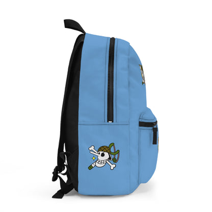 Usopp One Piece Anime Backpack Light blue 🎯