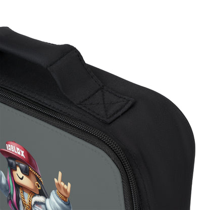 Insulated Roblox Lunch Tote Dark grey 🎮✨⚡