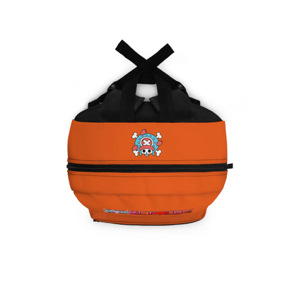 Tony Tony Chopper One Piece Premium Backpack Orange 🎒✨