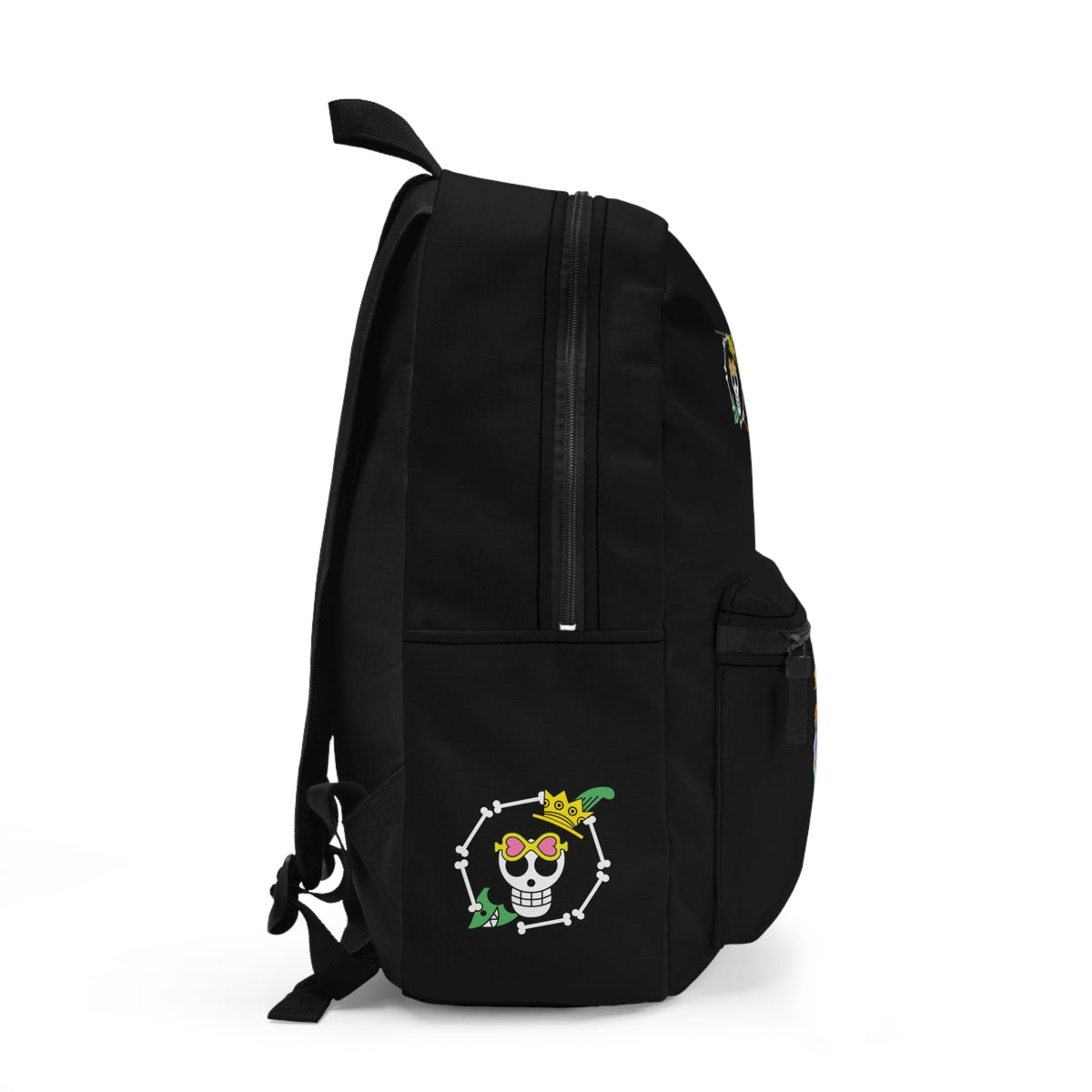 Brook One Piece Anime Backpack Black 🎵