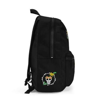 Brook One Piece Anime Backpack Black 🎵