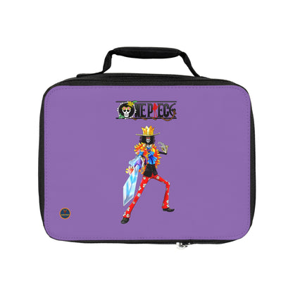 Brook One Piece Anime Lunch Bag Light purple 🍱