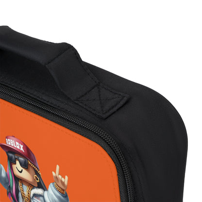 Insulated Roblox Lunch Tote Orange 🎮✨⚡
