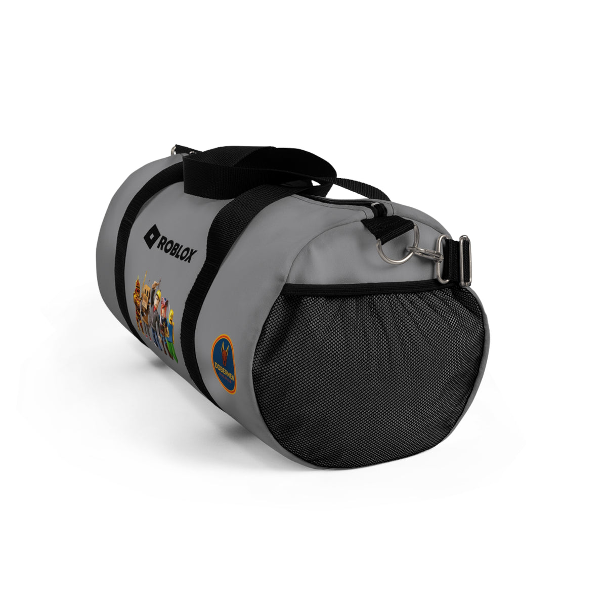 Roblox Adventure Duffel Grey 🎮✨🧳