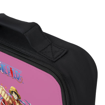Monkey D. Luffy One Piece Anime Lunch Bag Light pink 🍱