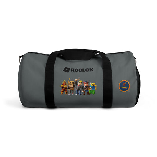 Roblox Adventure Duffel Dark grey 🎮✨🧳