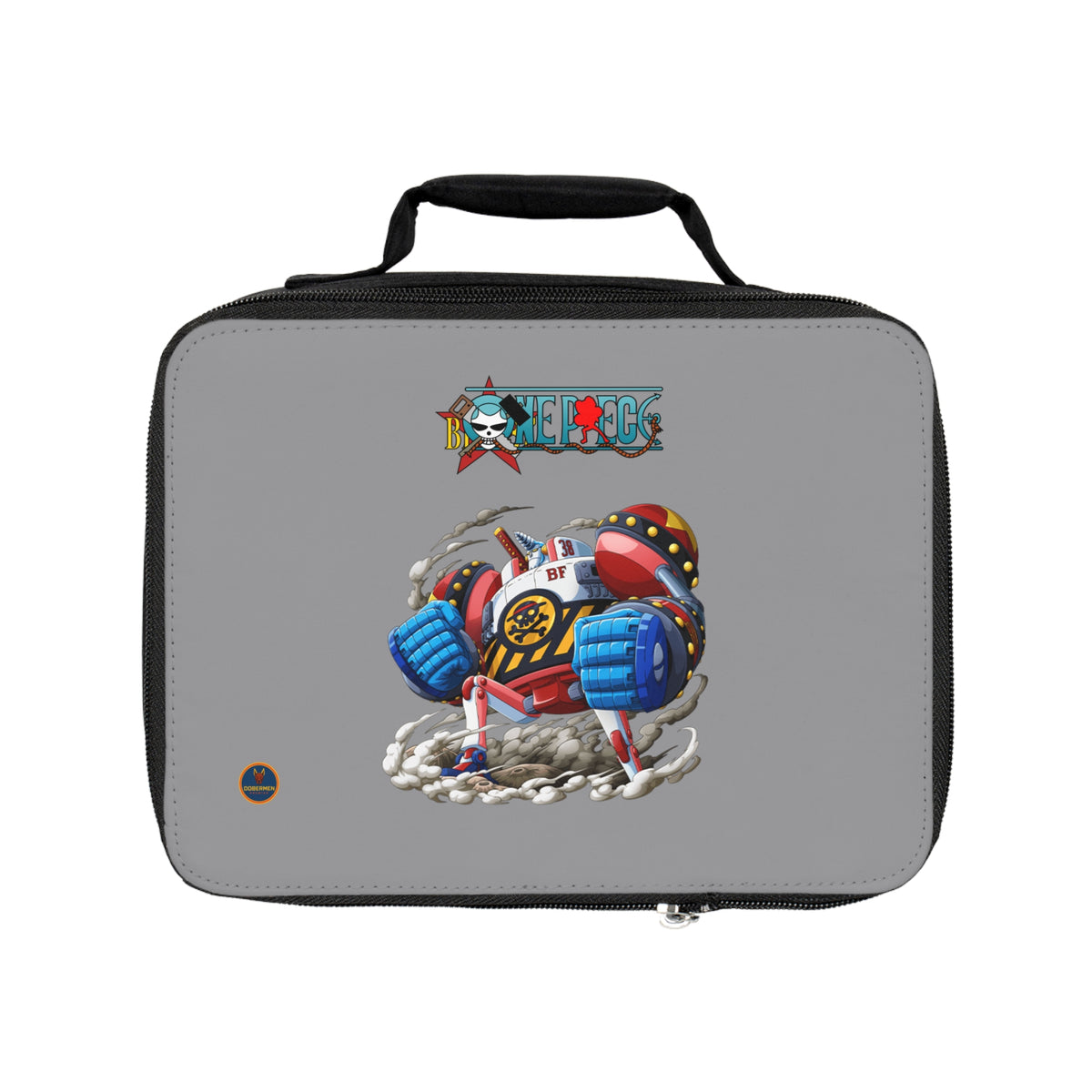 Franky One Piece Anime Lunch Bag Grey 🍱