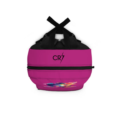 Cristiano Ronaldo CR7 School Backpack Pink🎒⚽