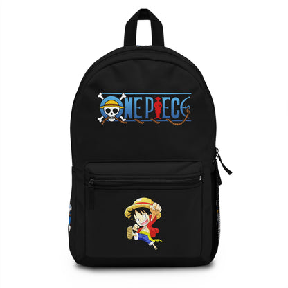 Monkey D. Luffy One Piece Anime Backpack Black 🏴‍☠️