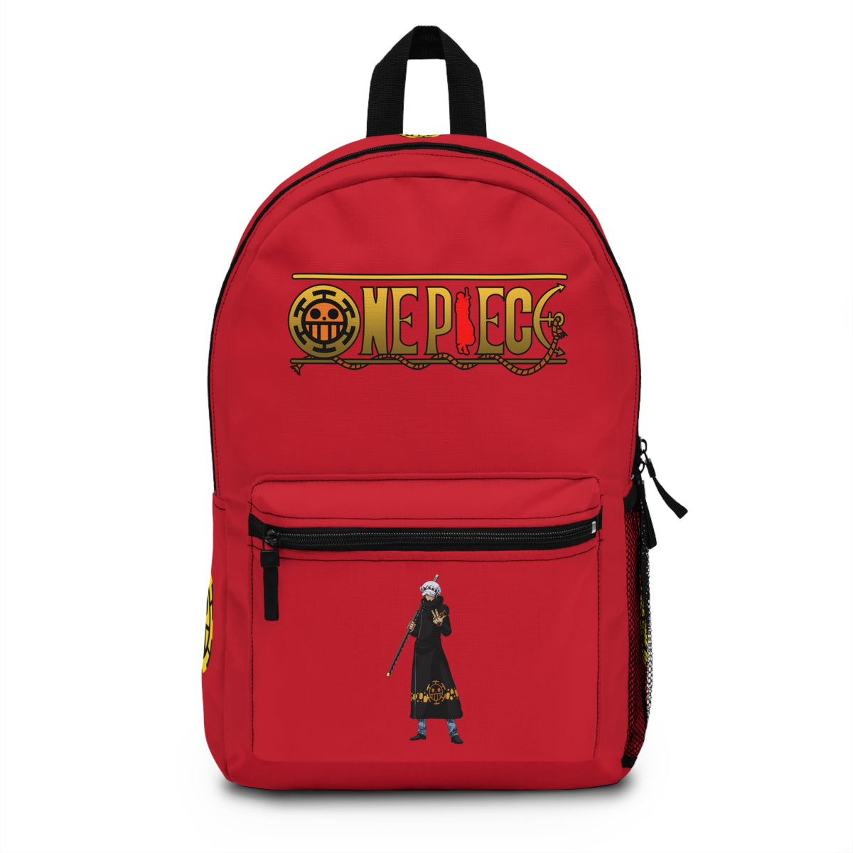 Trafalgar D. Water Law One Piece Anime Backpack Dark red ⚓