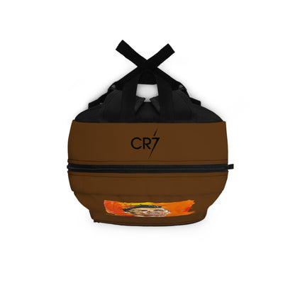 Cristiano Ronaldo CR7 Backpack Brown ⚽🎒