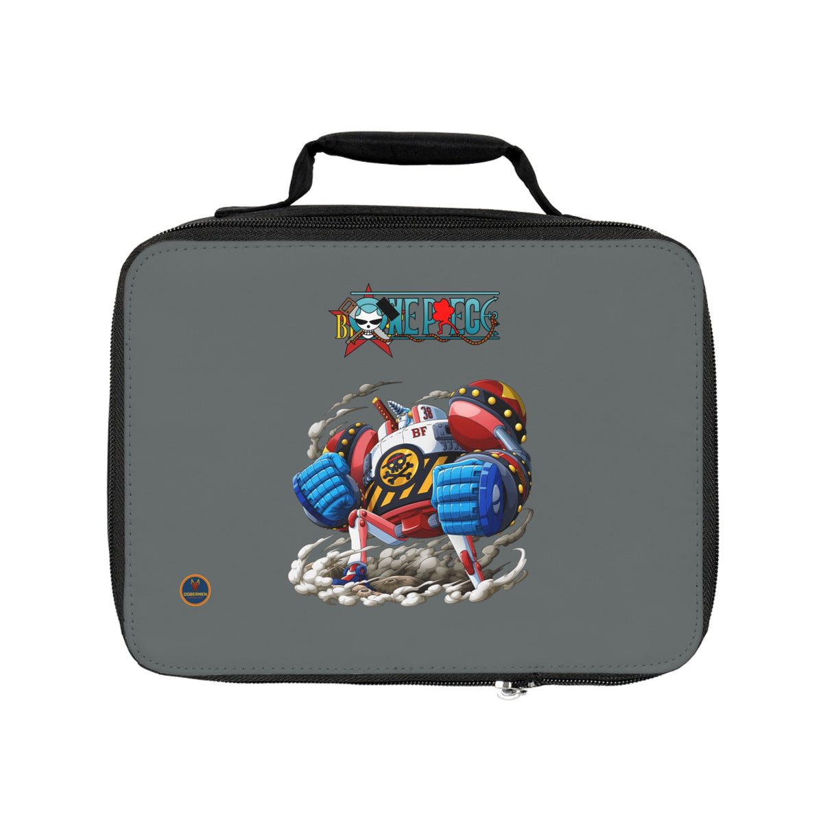 Franky One Piece Anime Lunch Bag Dark grey 🍱