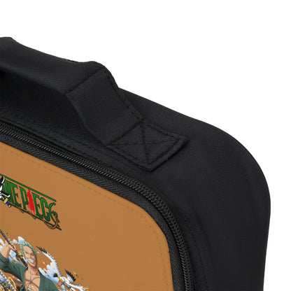 Roronoa Zoro One Piece Anime Lunch Bag Light brown 🍱