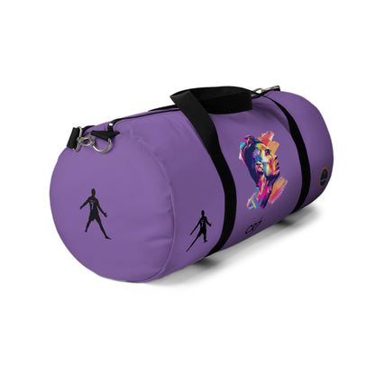Premium Cristiano Ronaldo Duffel Bag Light purple 🏆⚽