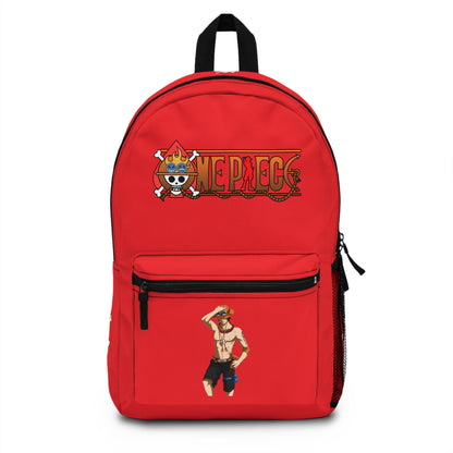 Sanji One Piece Anime Backpack Red 🍳