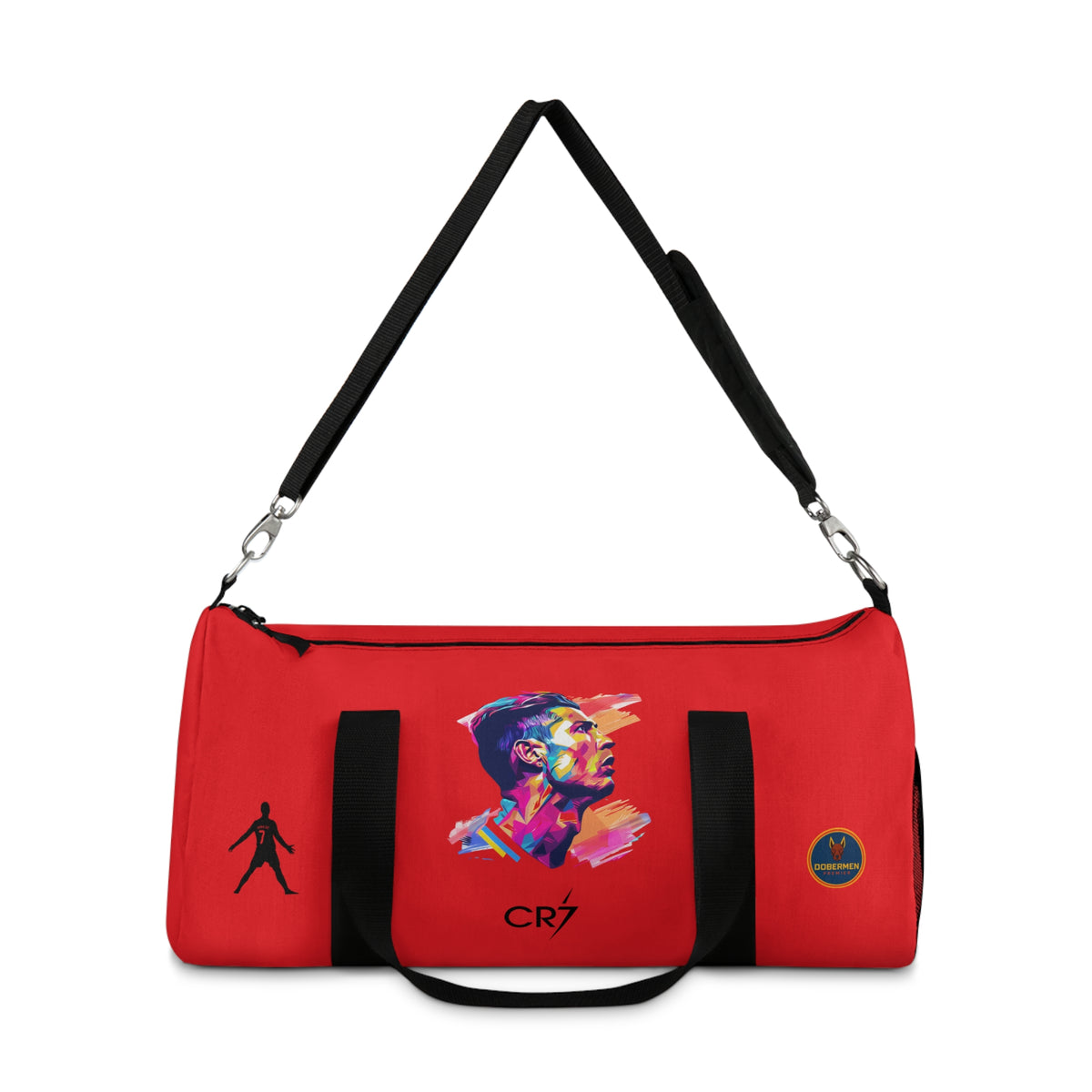 Premium Cristiano Ronaldo Duffel Bag Red 🏆⚽
