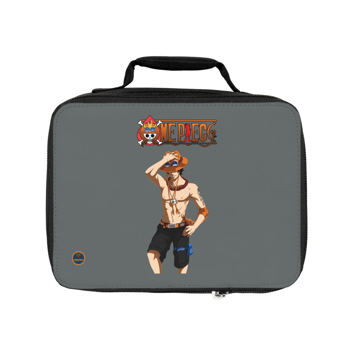 Sanji One Piece Anime Lunch Bag Dark grey 🍱