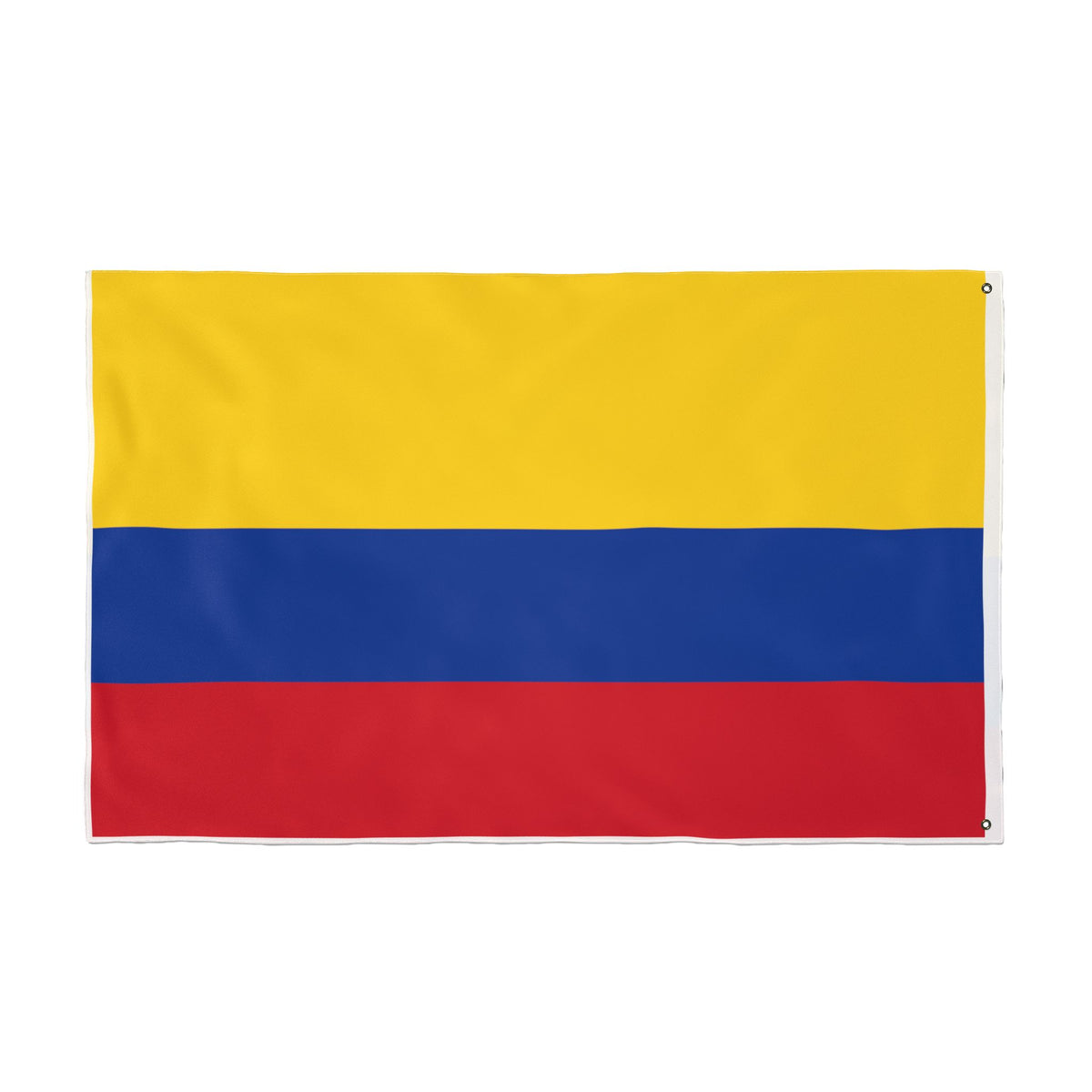 Colombian Tricolor Double-Sided Outdoor Flag — Yellow Blue Red Garden Banner