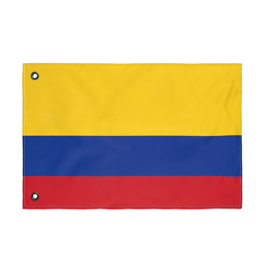 Colombia Soccer Double-Sided Flag – James #10 Tribute