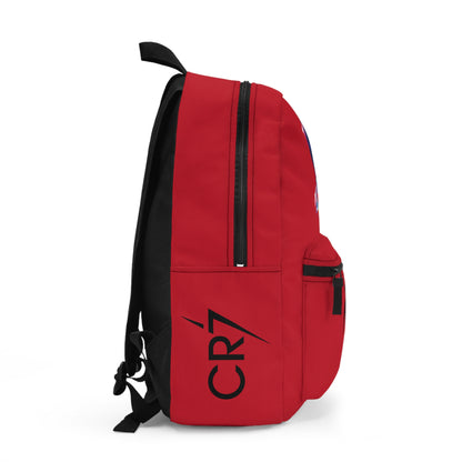 Cristiano Ronaldo CR7 School Backpack Dark red 🎒⚽