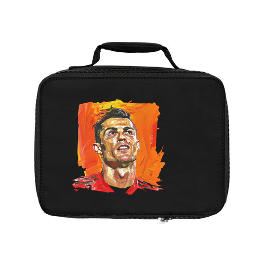CR7 Cristiano Ronaldo Lunch Bag Black ⚽🥇