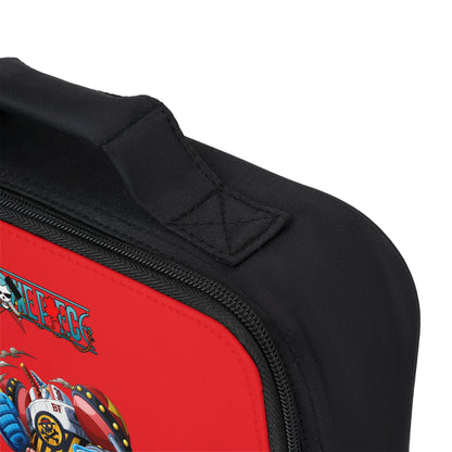 Franky One Piece Anime Lunch Bag Red 🍱