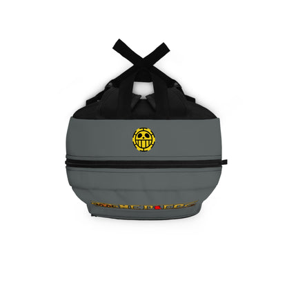 Trafalgar D. Water Law One Piece Anime Backpack Dark grey ⚓