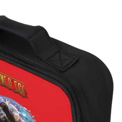Trafalgar D. Water Law One Piece Anime Lunch Bag Red 🍱