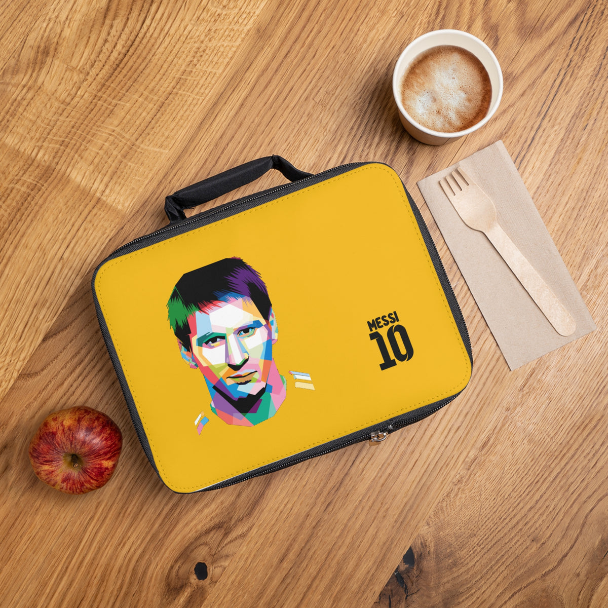 Lionel Messi LM10 Thermal Lunch Yellow ⚽🥶