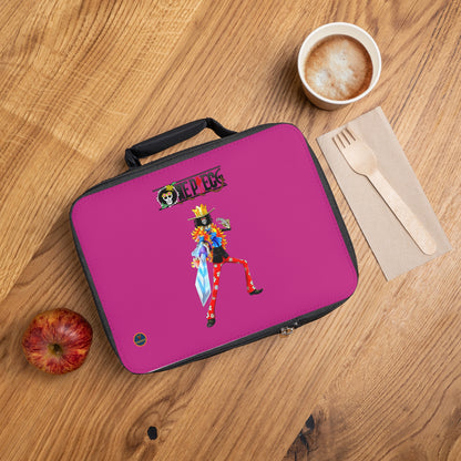Brook One Piece Anime Lunch Bag Pink 🍱