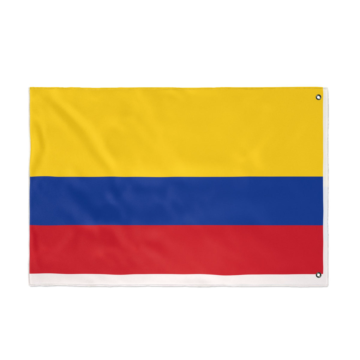 Colombian Tricolor Double-Sided Outdoor Flag — Yellow Blue Red Garden Banner