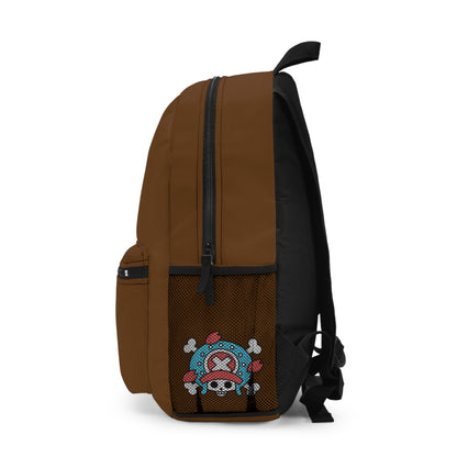 Tony Tony Chopper One Piece Premium Backpack Brown 🎒✨
