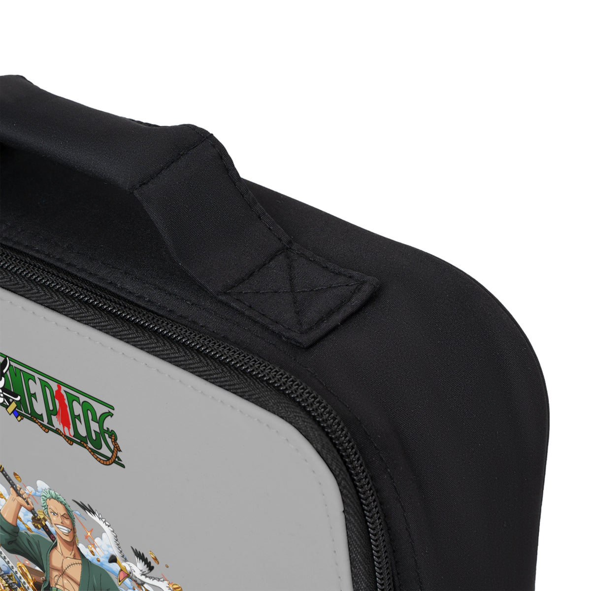 Roronoa Zoro One Piece Anime Lunch Bag Light grey 🍱