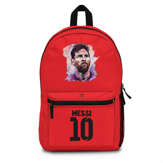 Messi Soccer School Backpack Red 🎒⚽ 🏆