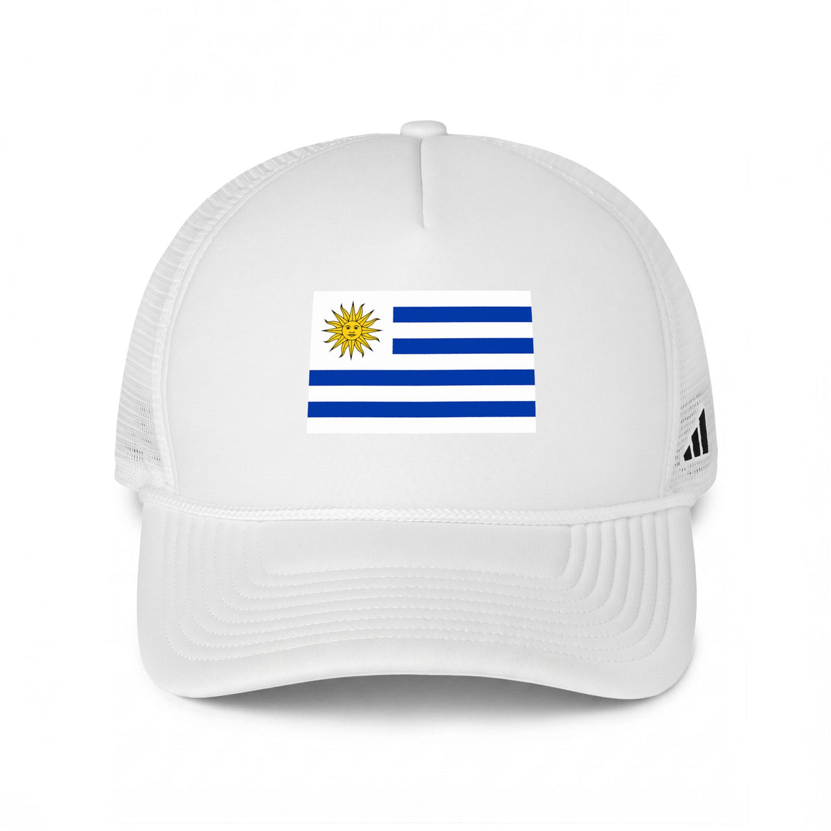 Exclusive Adidas Uruguay Flag Trucker Hat