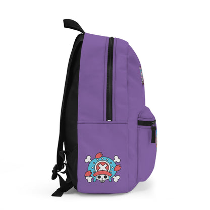 Tony Tony Chopper One Piece Premium Backpack Light purple 🎒✨