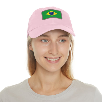 Brazil flag cap