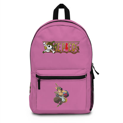 Usopp One Piece Anime Backpack Light pink 🎯