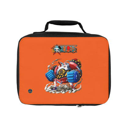 Franky One Piece Anime Lunch Bag Orange 🍱