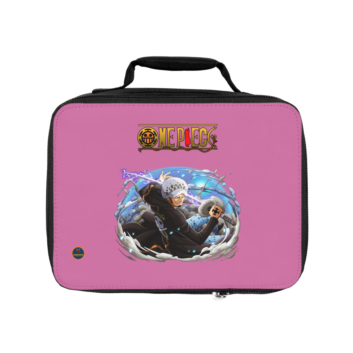 Trafalgar D. Water Law One Piece Anime Lunch Bag Light pink 🍱