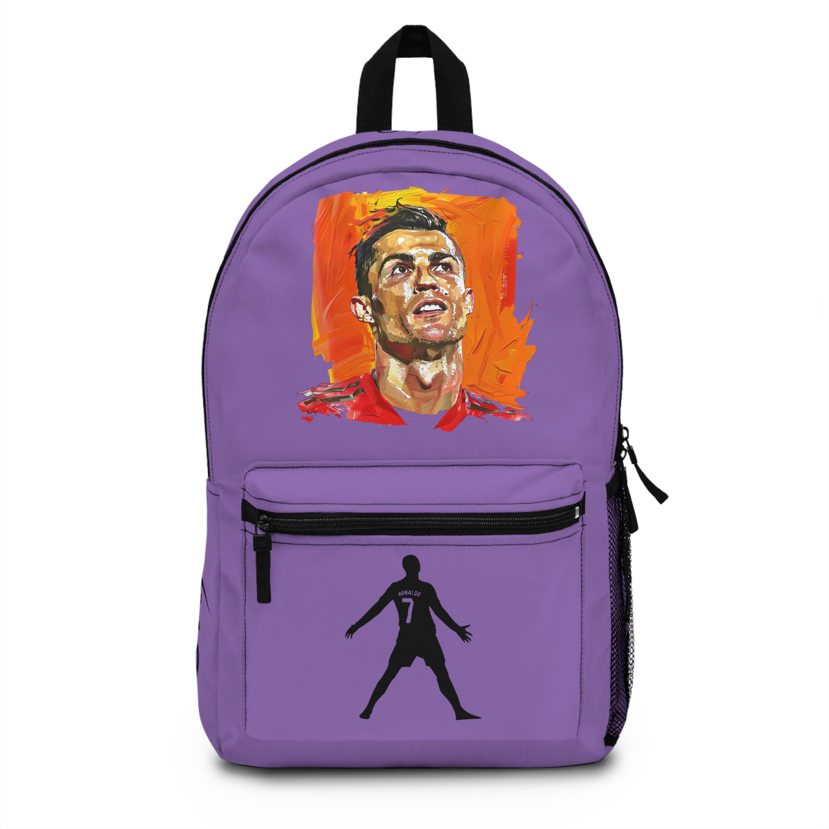 Cristiano Ronaldo CR7 Backpack Light purple ⚽🎒