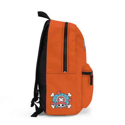 Tony Tony Chopper One Piece Premium Backpack Orange 🎒✨