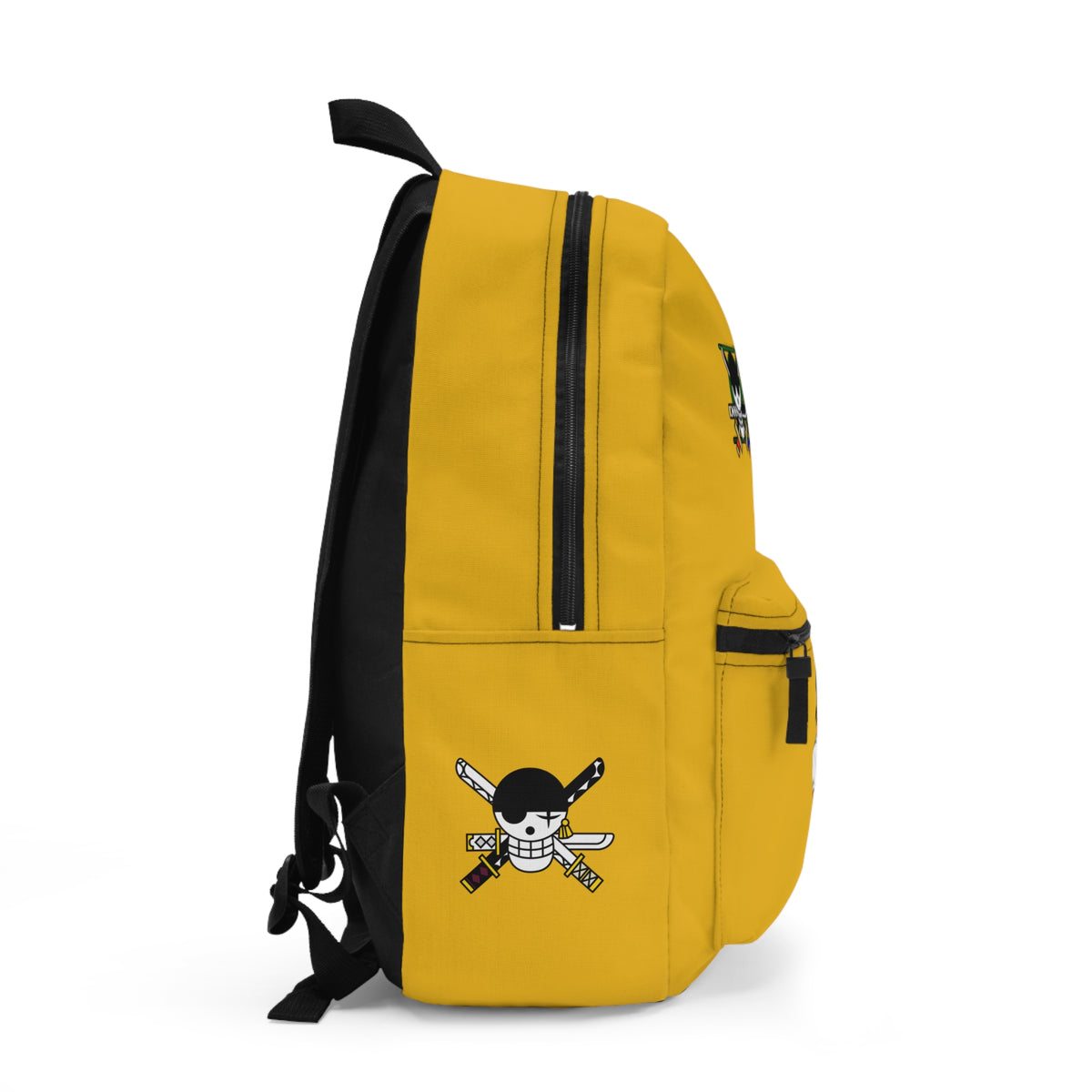 Roronoa Zoro One Piece Anime Backpack Yellow 🗡️