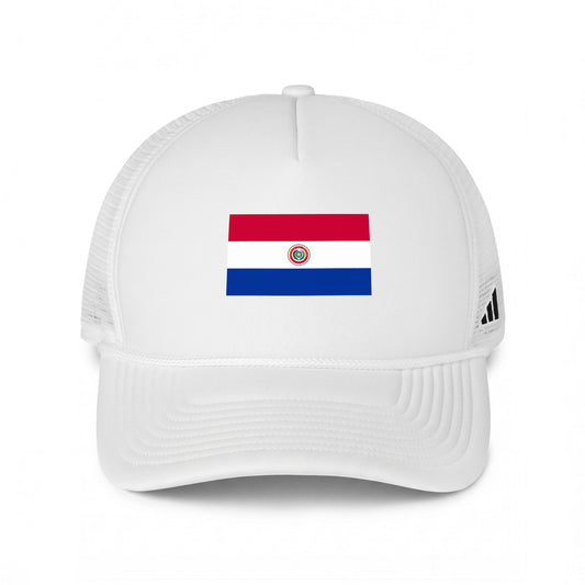 Exclusive Adidas Paraguay Flag Trucker Hat