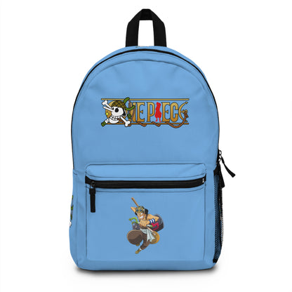 Usopp One Piece Anime Backpack Light blue 🎯
