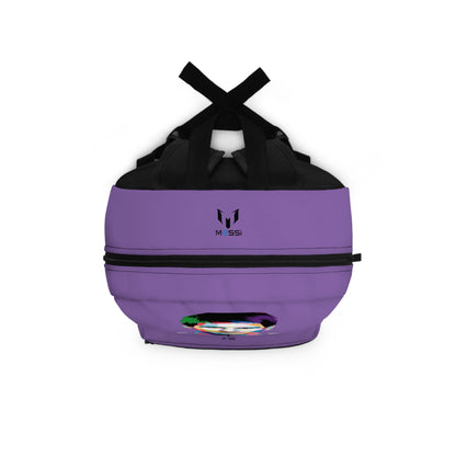 Leo Messi School Backpack for Boys Light purple 🎒🏆 ⚽