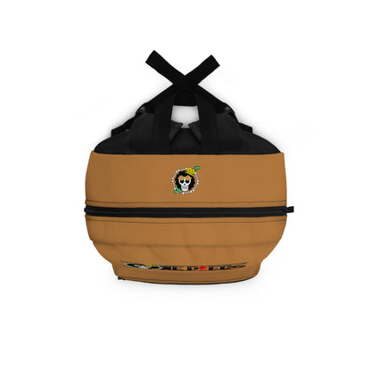 Brook One Piece Anime Backpack Light brown 🎵